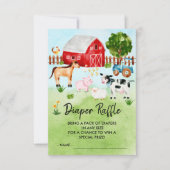 Baby shower van boerderijdieren (Voorkant)