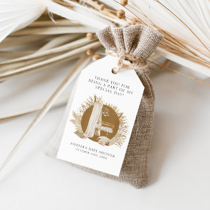 Baby shower van Boho Florals Cadeaulabel