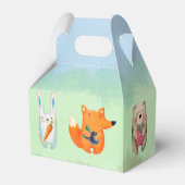 Baby shower van bossen bedankdoosjes (Achterkant)