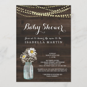 Baby shower van Chamomile Daisy - Genderneutrale Kaart