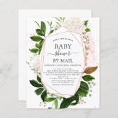 Baby shower van de begroting door Mail Greenery Bo (Voorkant / Achterkant)