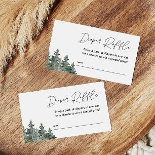 Baby shower van de berger informatiekaartje