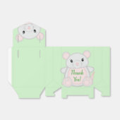 Baby shower van de muis bedankdoosjes (Uitgevouwen)