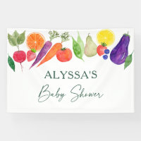 Baby shower van de plaatselijke landbouwmarkt