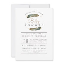 Baby shower van de Waterverf van de navel