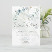 Baby shower van de Waterverf van de Post Kaart (Staand voorkant)