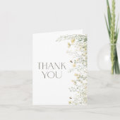 Baby shower van de wilde bij bedankkaart (Voorkant)