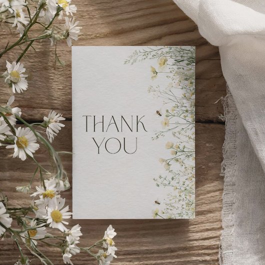 Baby shower van de wilde bij bedankkaart