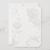 Baby shower van echte Romance vlooienstrand Kaart (Achterkant)