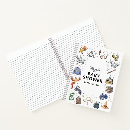 Baby shower van Harry Potter Icon Notitieboek (Binnen)