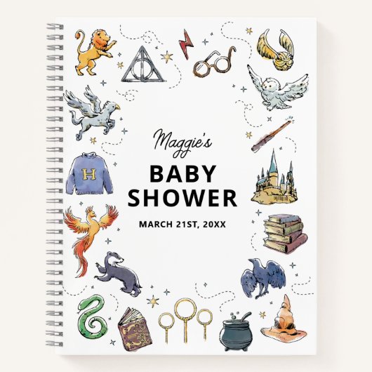 Baby shower van Harry Potter Icon Notitieboek (Voorkant)