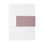  Baby shower van hartslag Uitnodigingen Wikkel (Achterkant Voorbeeld)