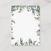 Baby shower van houtwieders Kaarten (Achterkant)