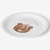 Baby shower van kleine pompoBeren Papieren Bordje (Gekanteld)