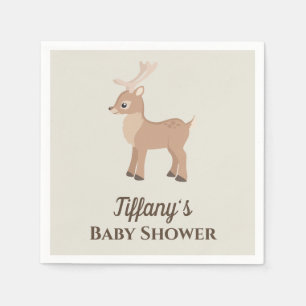 Baby shower van koffer servet
