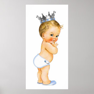 Baby shower van Little Prince Poster
