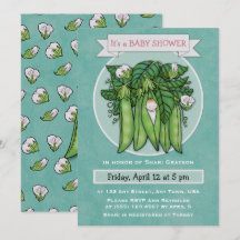 Baby shower van Little Sweet Pea