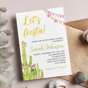 Baby shower van Mexican Fiesta Kaart