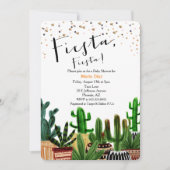 Baby shower van Mexican Fiesta Kaart (Voorkant)