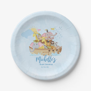 Baby shower van Noahs ark Papieren Bordje