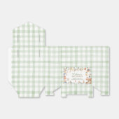 Baby shower van Nursery Rhyme Greenery 1st Birthda Bedankdoosjes (Uitgevouwen)