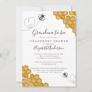 Baby shower van oma tot Bee Kaart