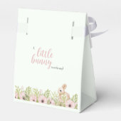 Baby shower van paashaas bedankdoosjes (Achterkant)