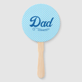 Baby shower van papa en mama handwaaier