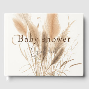 Baby shower van papegaaien gastenboek