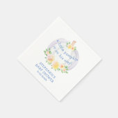 Baby shower van Pumpkin Boy Servet (Hoek)