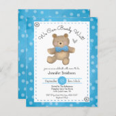 Baby shower van Teddy Bear (Voorkant / Achterkant)