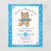 Baby shower van Teddy Bear (Voorkant)