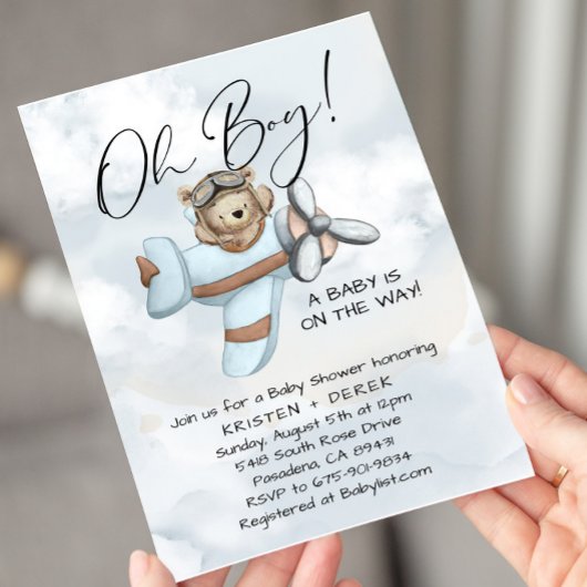 Baby shower van Teddy Bear Kaart