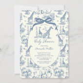 Baby shower van Toile De Jouy Kaart (Voorkant)