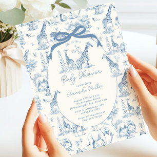 Baby shower van Toile De Jouy Kaart