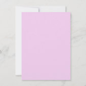 Baby shower van vlinderkussens kaart (Achterkant)