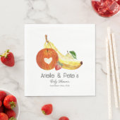 Baby shower van vruchten servet (Insitu)