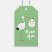 Baby shower van winkel cadeaulabel (Voorkant)