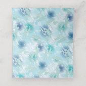 Baby shower van zeeen schildpadden onder het Zee (Binnenkant ongevouwen)