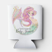 Baby shower van Zeemeermin Blikjeskoeler (Achterkant)