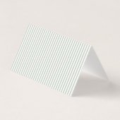 Baby shower vert d'aventure Merci pliable (Back)