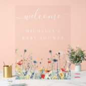 Baby-Shower Vibrante de Fleurs Sauvages (Mariage)