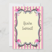 Baby shower Victorian Tea Party Invitation (Dos)