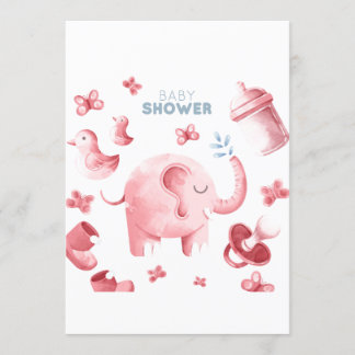 Baby shower vieren kaart