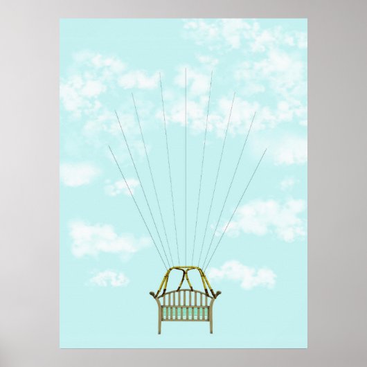 Baby shower vingerafdrukregister poster (Voorkant)