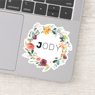 Baby shower vinyl sticker