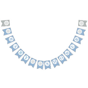 Baby Shower Vlaggenlijnen - Jongens Babyshower Vlaggetjes