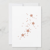 baby shower voor babydieren met gezichtsmasker bedankkaart (Achterkant)