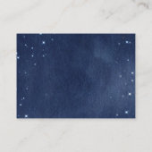 Baby shower voor buitenruimtectoren - Draagtas met Informatiekaartje (Achterkant)