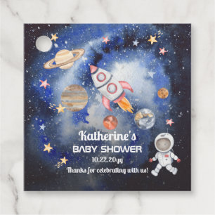Baby shower voor buitenruimteschakelaars bedankjes labels